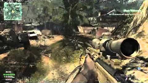 MW3 4-man Killfeed MSR