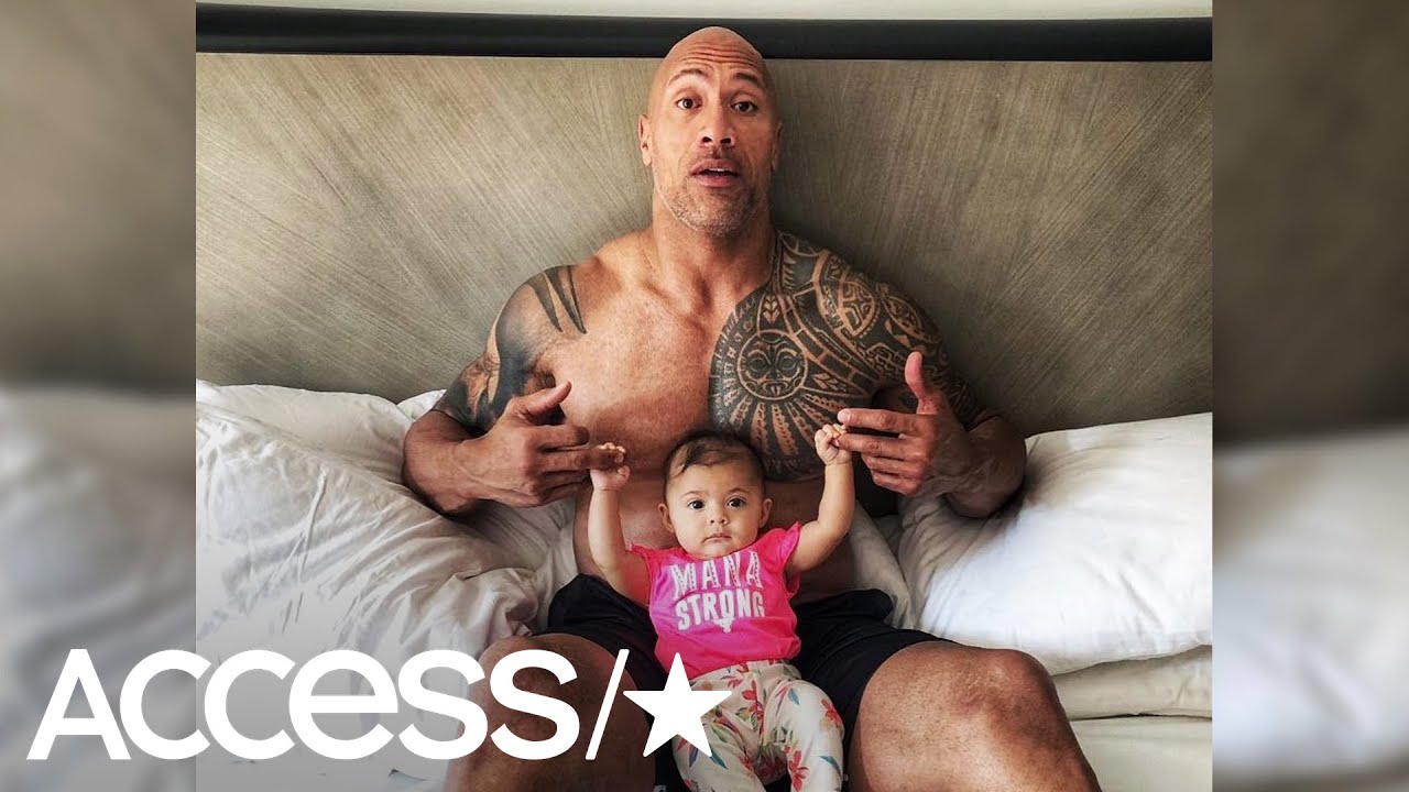 Dwayne 'The Rock' Johnson Shares A 1st Birthday Tribute To His Daughter That Will Melt Your Heart!