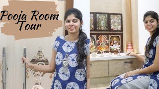 Pooja Room Tour | Pooja Room Decor Ideas | Organization of Pooja Room | Home Series EP3