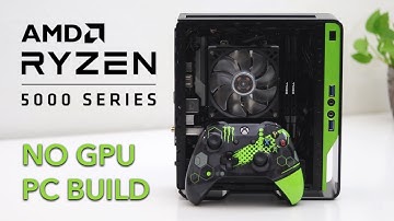 I BUILT A TINY GAMING PC | Ryzen 5 5600G Build (NO GPU NEEDED)