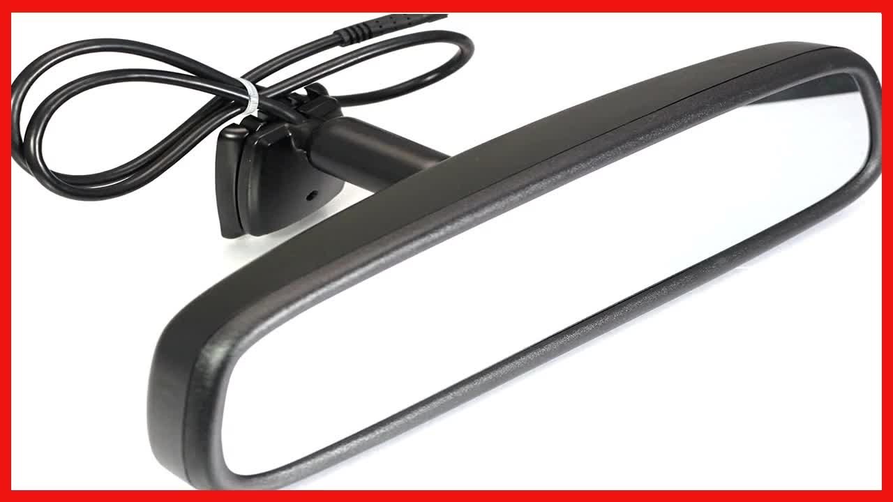 BOYO VTM43TC - Replacement Rear-View Mirror with 4.3