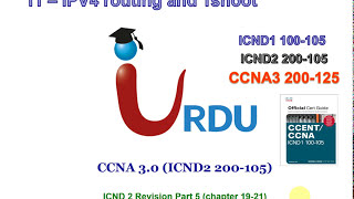 CCNA 3.0 Lecture 12 ICND2 200-105 (router on a stick , SVI) screenshot 4