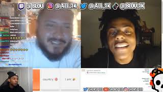 B.LOU Reacts to iShowSpeed PRESSING G4NG Member!