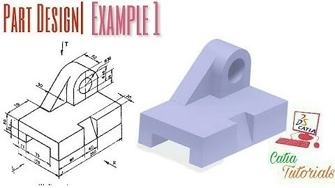 Part Design 1 for Beginners| Catia Tutorials