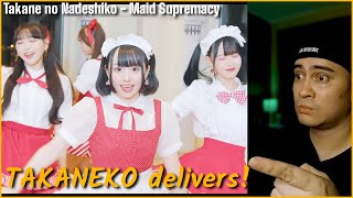 Takane no Nadeshiko - Maid☆Supremacy (Dance Perfomance Video) reaction