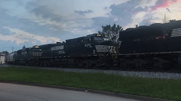NS 60F On The SWP Railroad In Uniontown PA