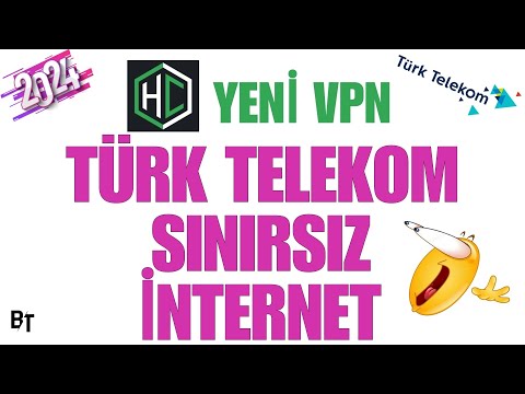 TÜRK TELEKOM SINIRSIZ İNTERNET YENİ VPN 2024