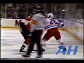 Nhl dec 2 1991 joey kocurnyr v claude boivinphi new york rangers philadelphia flyers