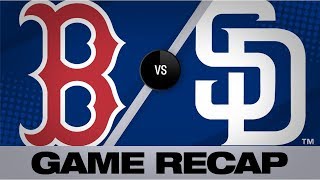 Martinez's 7 RBIs fuel 11-0 win for Red Sox | Red Sox-Padres Game Highlights 8/23/19