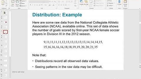 Introduction Statistic chapter 2: 2.1 + 2.2 Pearson 3 edition