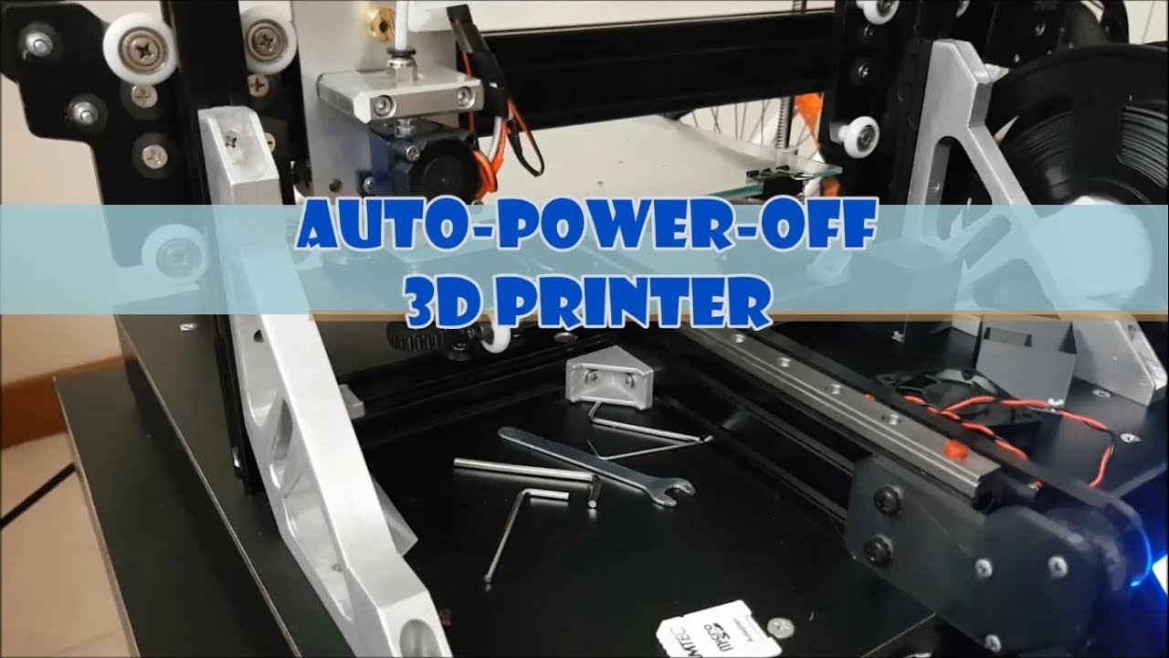 Auto Power OFF 3D Printer - Mechanical Solution! - YouTube