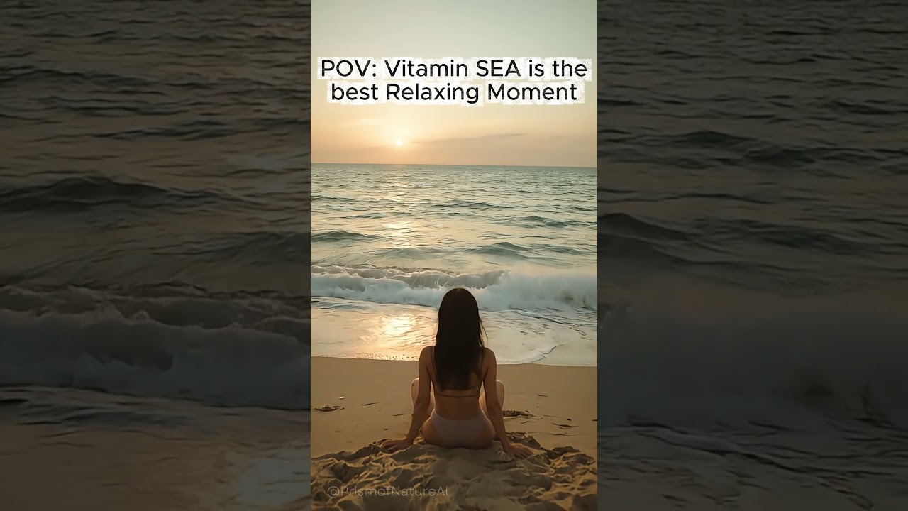 The most relaxing video on your feed today 😌 