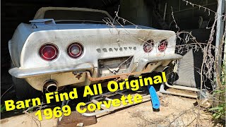 AllOriginal Barn Find 1969 Corvette Stingray