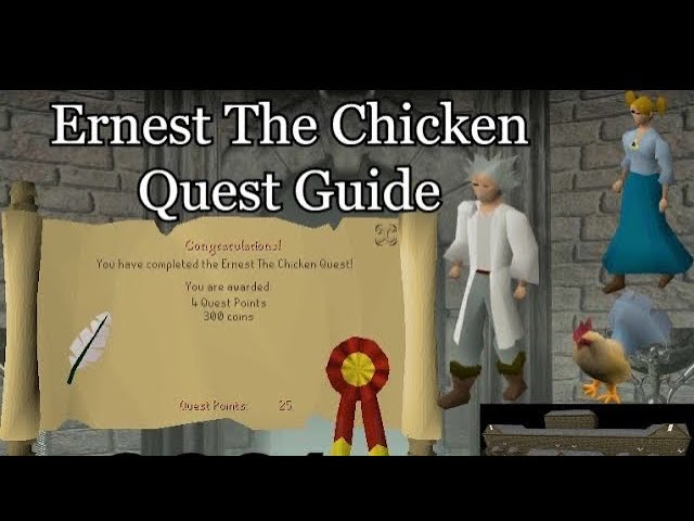 OSRS Ernest the Chicken Quest Speedrunning Guide