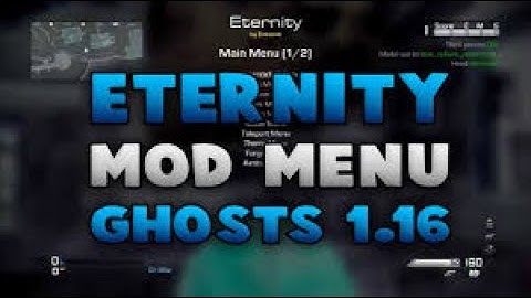 Modmenu Eternity! Cod Ghosts!mas Descarga!