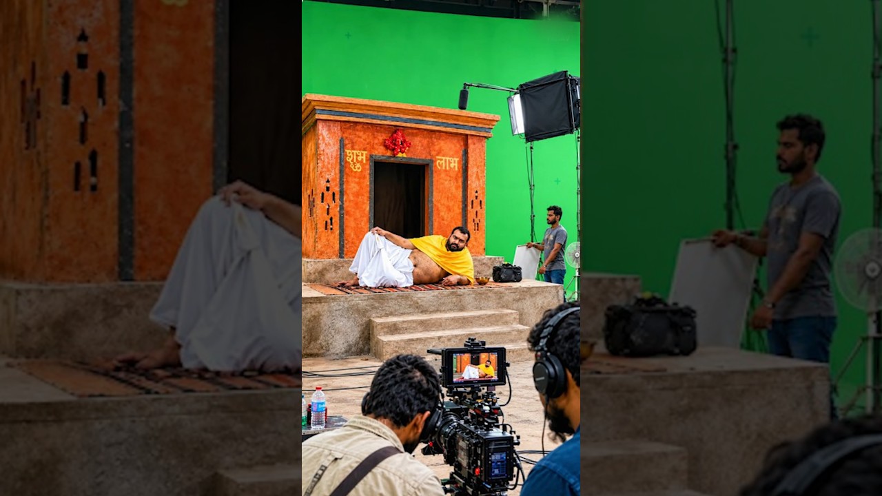 Hanuman Ansh Movie Behind the Scenes | Hanuman Ansh Movie Shooting #movie​ #shorts​