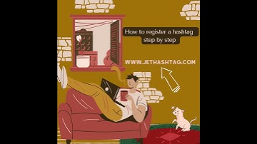 How to register a hashtag ،  step by step :
