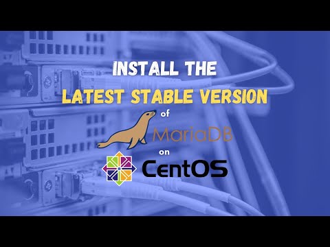 How to install the latest stable MariaDB version on CentOS 8