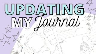 Updating My Journal Planner | Hello Happy Guided Journal | Classic Frankenplanner