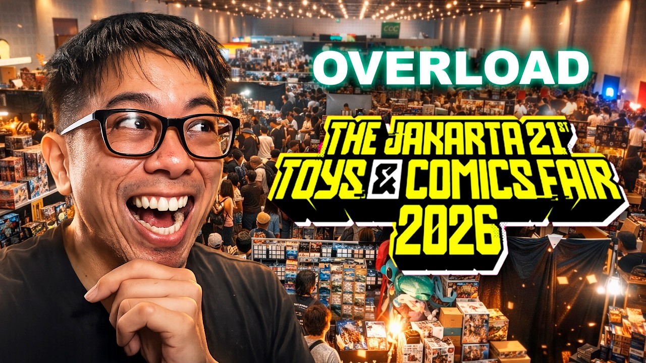 Ribuan Mainan Dalam Satu Gedung ! Jakarta Toysfair 2026 Exclusive VLOG