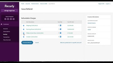 Refunds - Recurly Demo