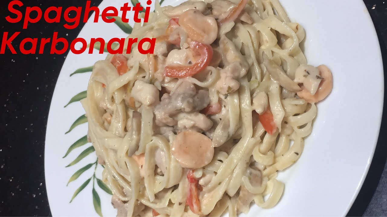 Cara Memasak Spaghetti karbonara, Enaknya Nampol YouTube