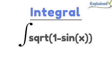 (Method 2) Integral of sqrt(1-sin(x)) (substitution + trigonometric identities)
