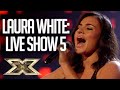 Laura White's STUNNING Diana Ross cover left us with goosebumps! | Live Shows | The X Factor UK