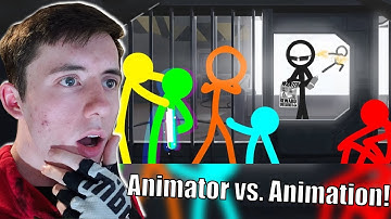 Watching Alan Becker - Animator vs. Animation VI - Ep 1 (REACTION)