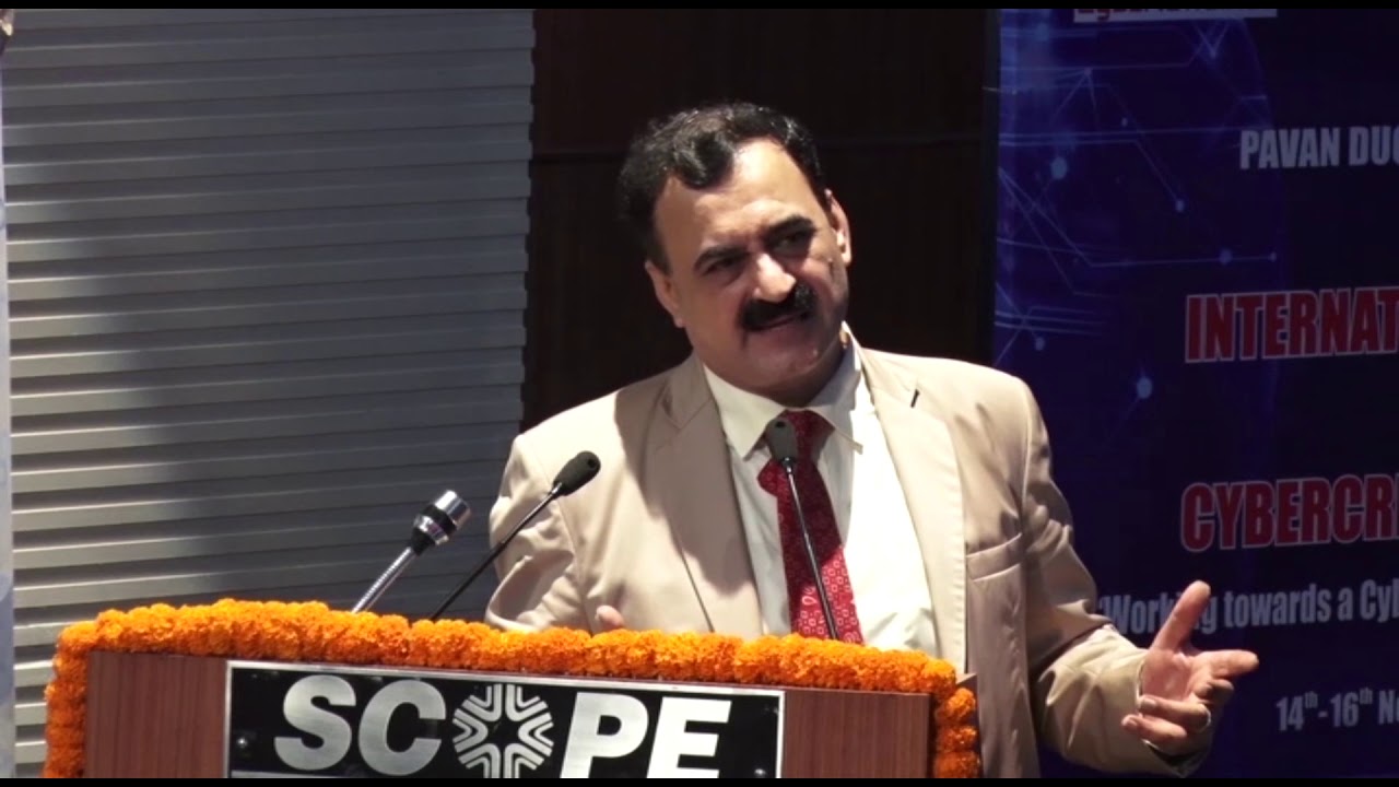 Dr. Pavan Duggal, Advocate, Supreme Court of India @ ICCC 2018