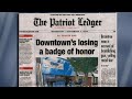 The patriot ledger prints  and then retracts  a racial slur