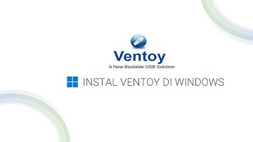 Buat Multi Bootable Windows dan Linux dengan Ventoy di Windows
