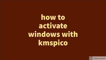 How to activate Windows with kmspico