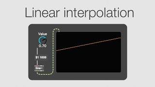Max4Live - Linear Interpolation (lesson 3) screenshot 3