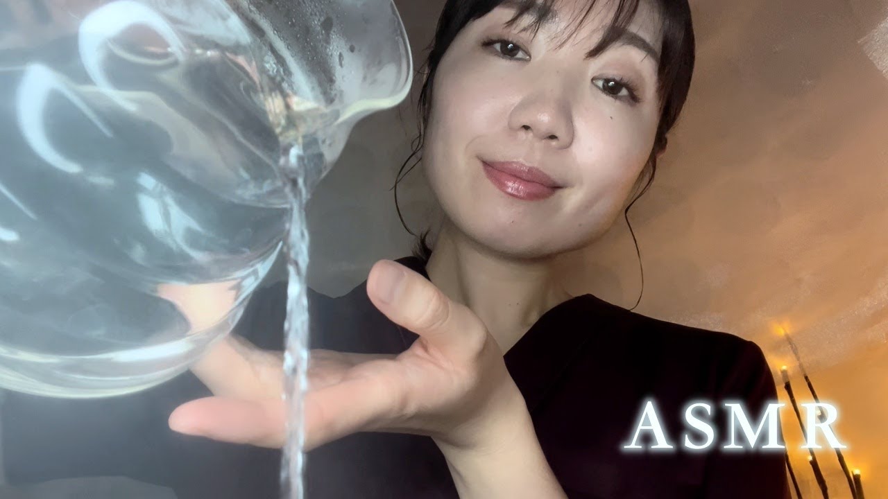ASMR (Sub ✔︎) Горячий источник и исцеляющий массаж (исцеляющий голос / расслабление)