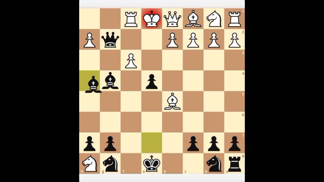 chess traps,, and checkmate,,