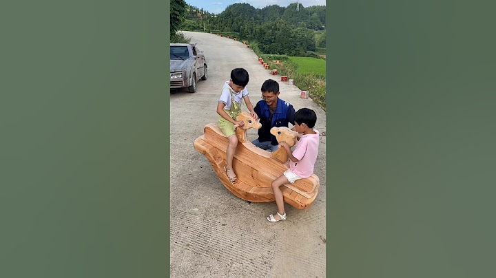 Handmade Wooden Rocking Horse 🐴🥰 #shorts #ytshorts
