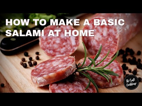 How to make a Simple Salami at home - EASY FOOLPROOF RECIPE