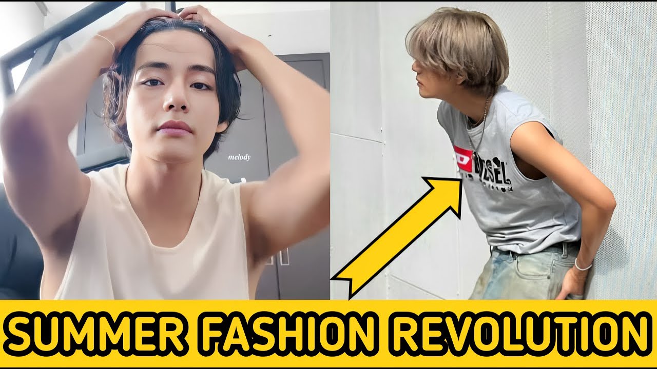 Summer’s Coming… What’s Going On with V BTS’s Tank Top?! Fans Are Screaming!