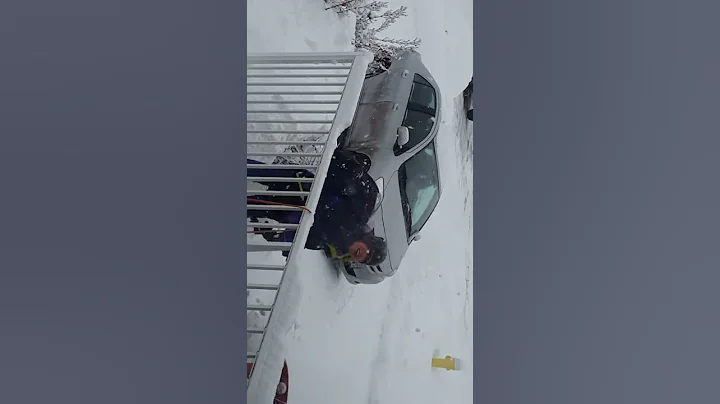 Hubert's snow attack after school