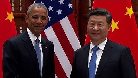 EUA e China ratificam acordo de Paris sobre o clima