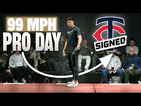 99 MPH Pitcher Signed With The Twins From This Bullpen 