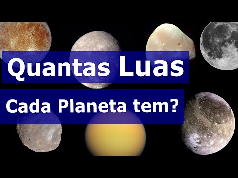 Vídeo: Qual Planeta Do Sistema Solar Tem Mais Satélites