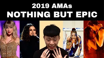 2019 AMAs Live Performances (Selena Gomez, Taylor Swift, Billie Eilish & More) |REACTION/REVIEW|
