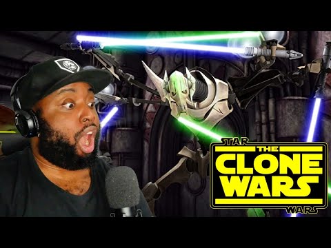 GRIEVOUS gives EVERYBODY work! | Star Wars: The Clone Wars REACTION - Eps 110 & 111 (Chron. Order)