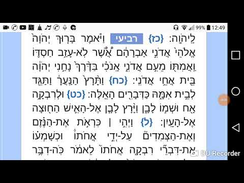 קריאת התורה פרשת חיי שרה עם טעמים נוסח ירושלמי רביעי 