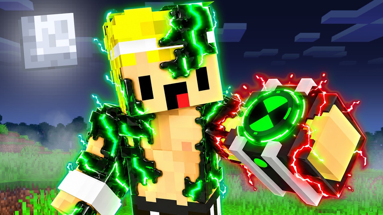 Me Convertí en BEN 10 para TROLLEAR a Mis Amigos en Minecraft