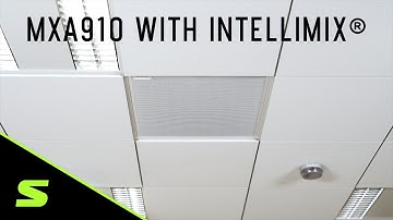 Microflex Advance MXA910 with IntelliMix Overview | Shure