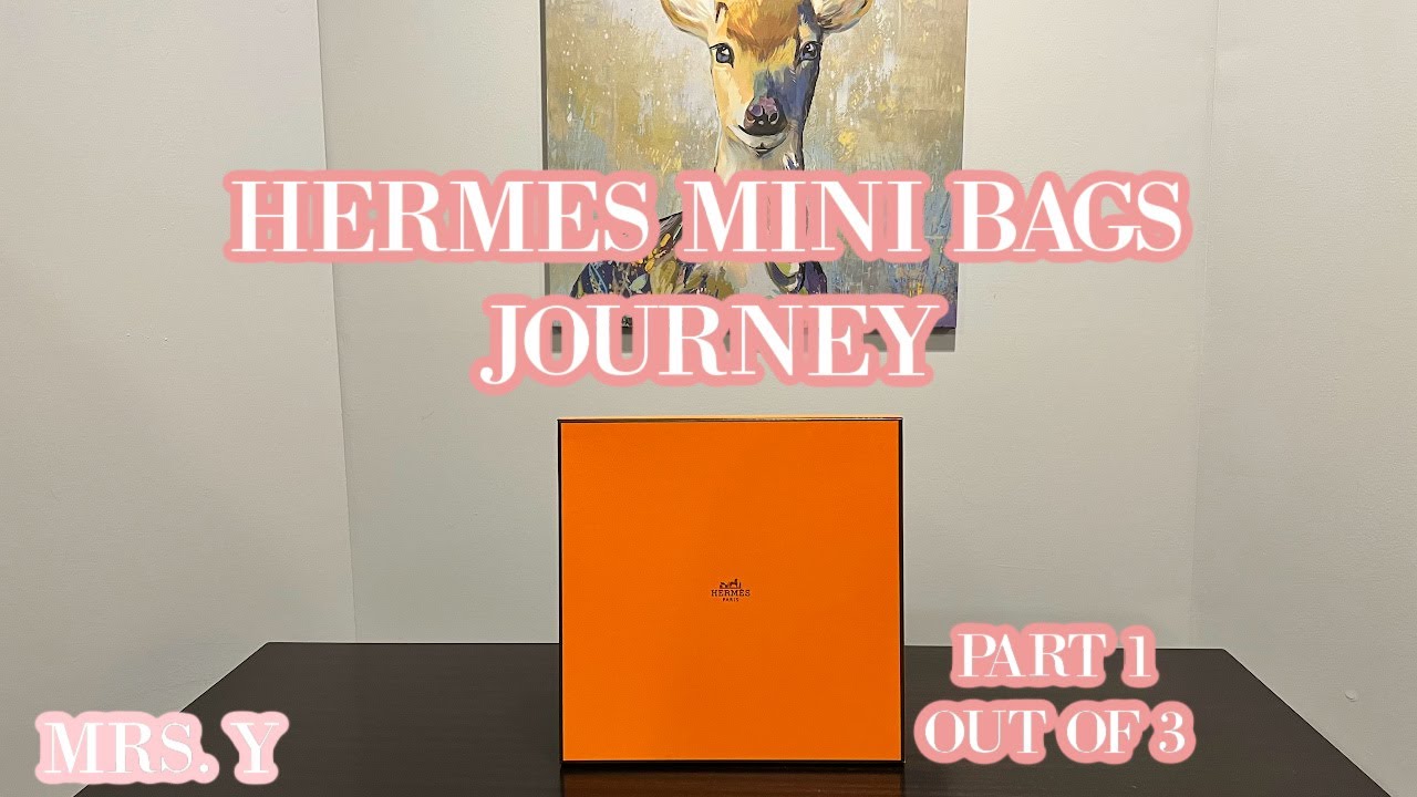 2022 Hermes MINI BAGS Journey! 1 Out of 3 Unboxing An entry level