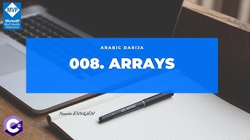 008. Arrays in C# | Arabic Darija